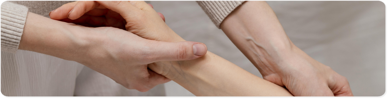 맥을 짚는 사람