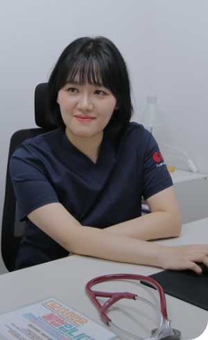 웃고 있는 의료진